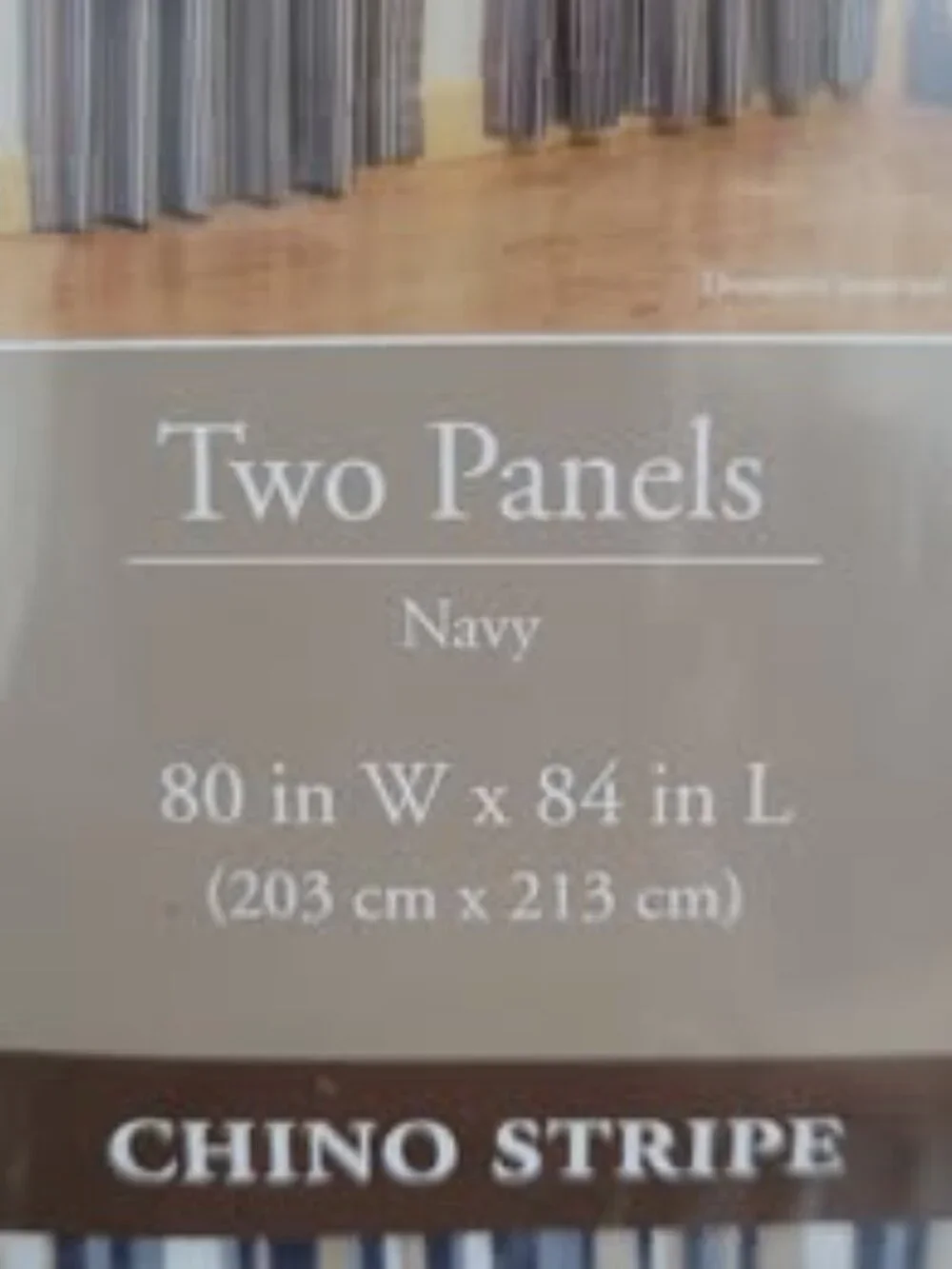 2 sets of Home Textile Two Panel Curtains